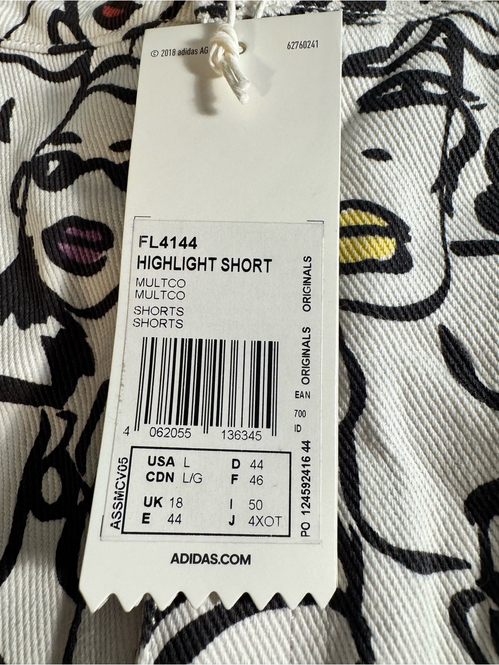 ADIDAS FIORUCCI HOT SHORTS - Picture 9 of 10